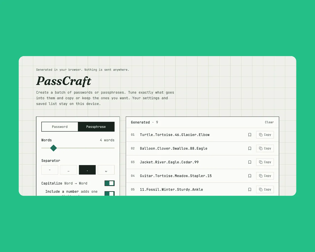 PassCraft