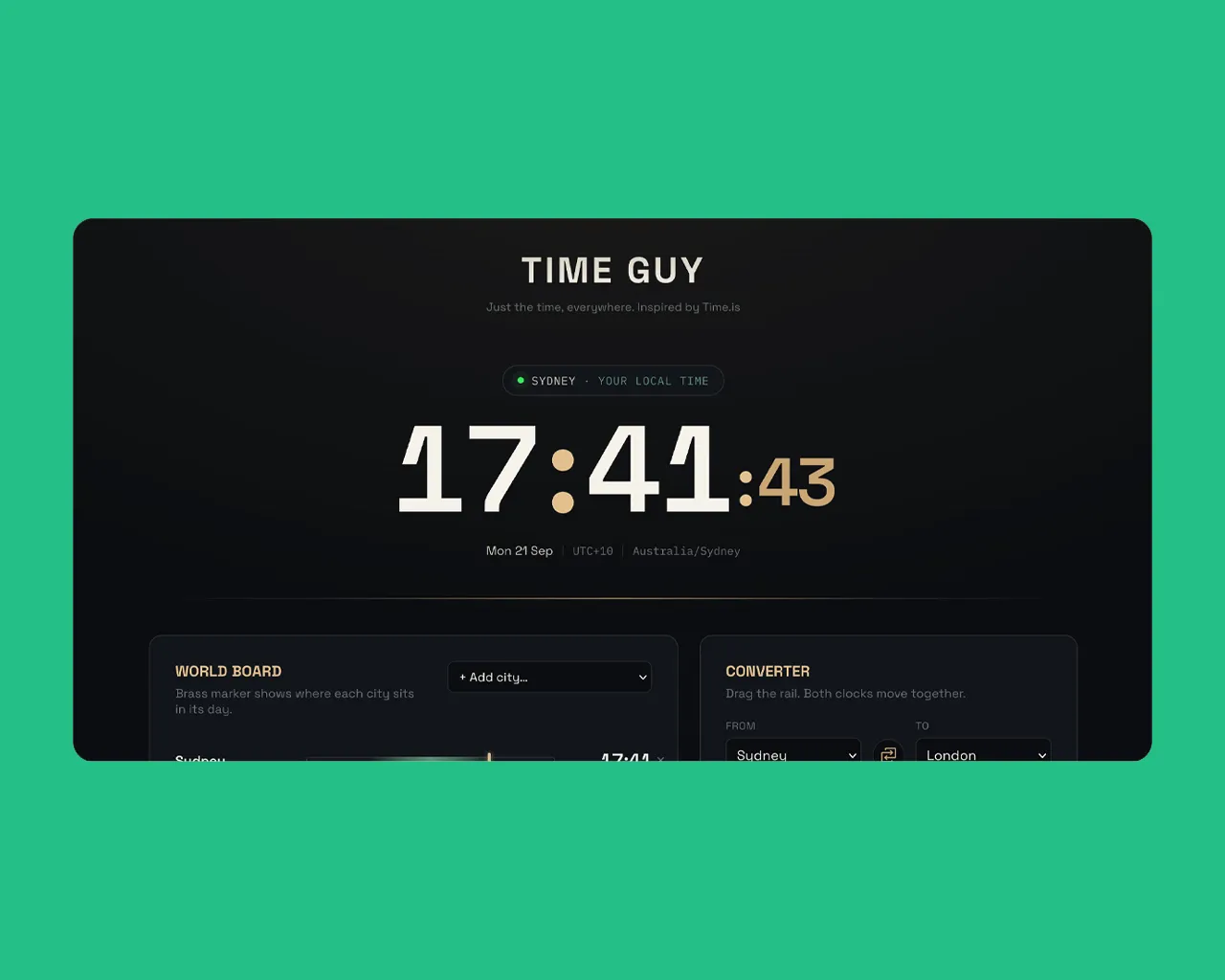 TimeGuy